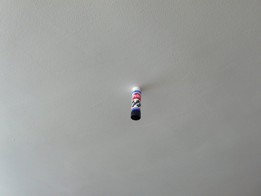 Every year or so I come back to Daniel Eatock&#8217;s site for a good dose of enjoyment. I never leave without laughing out loud over &#8220;Pritt Stick Stuck on Ceiling&#8221; - so my kind of humor.